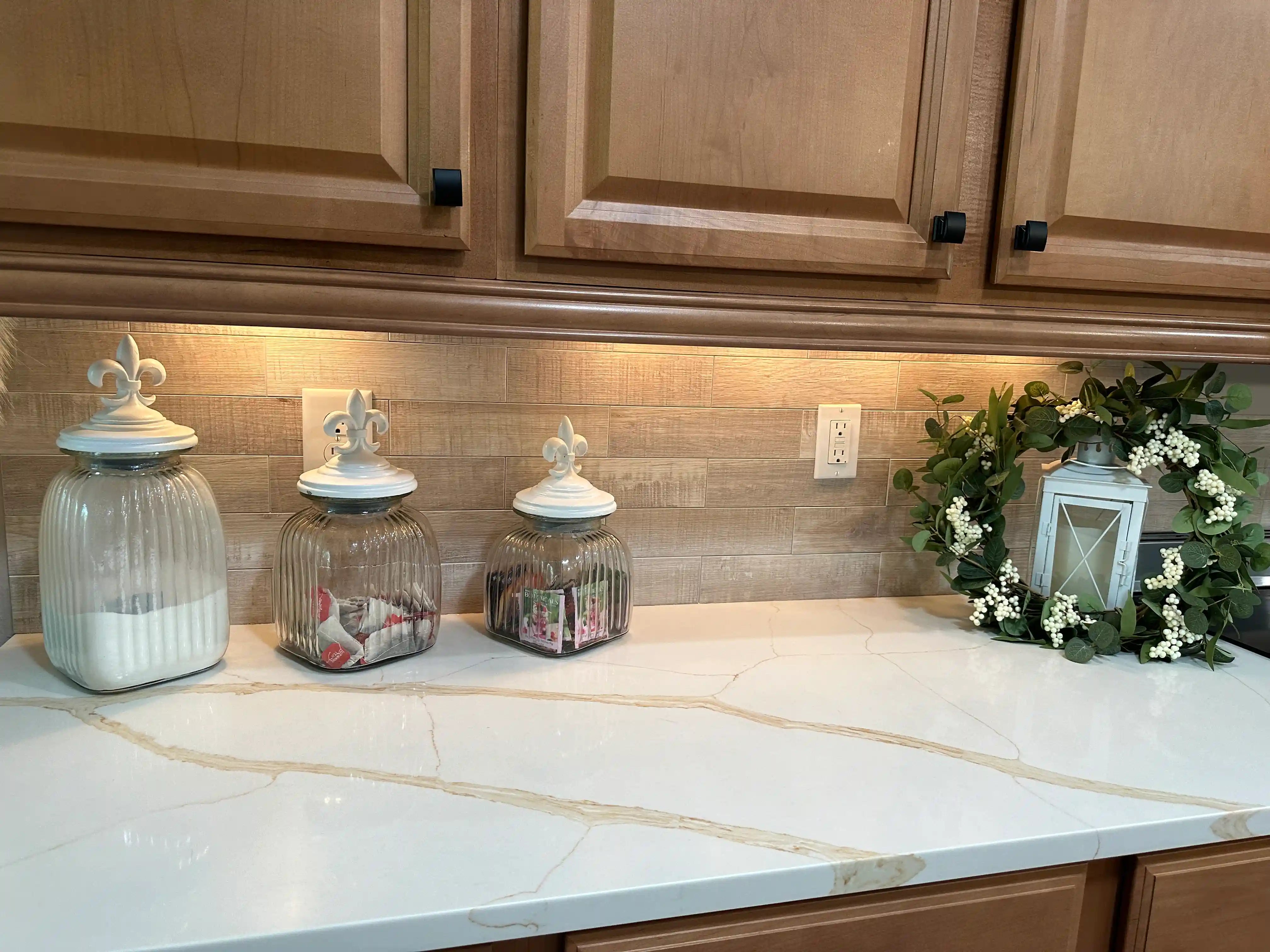 Rustic Modern Harmony: A Kitchen Transformation with Colamo Tiles