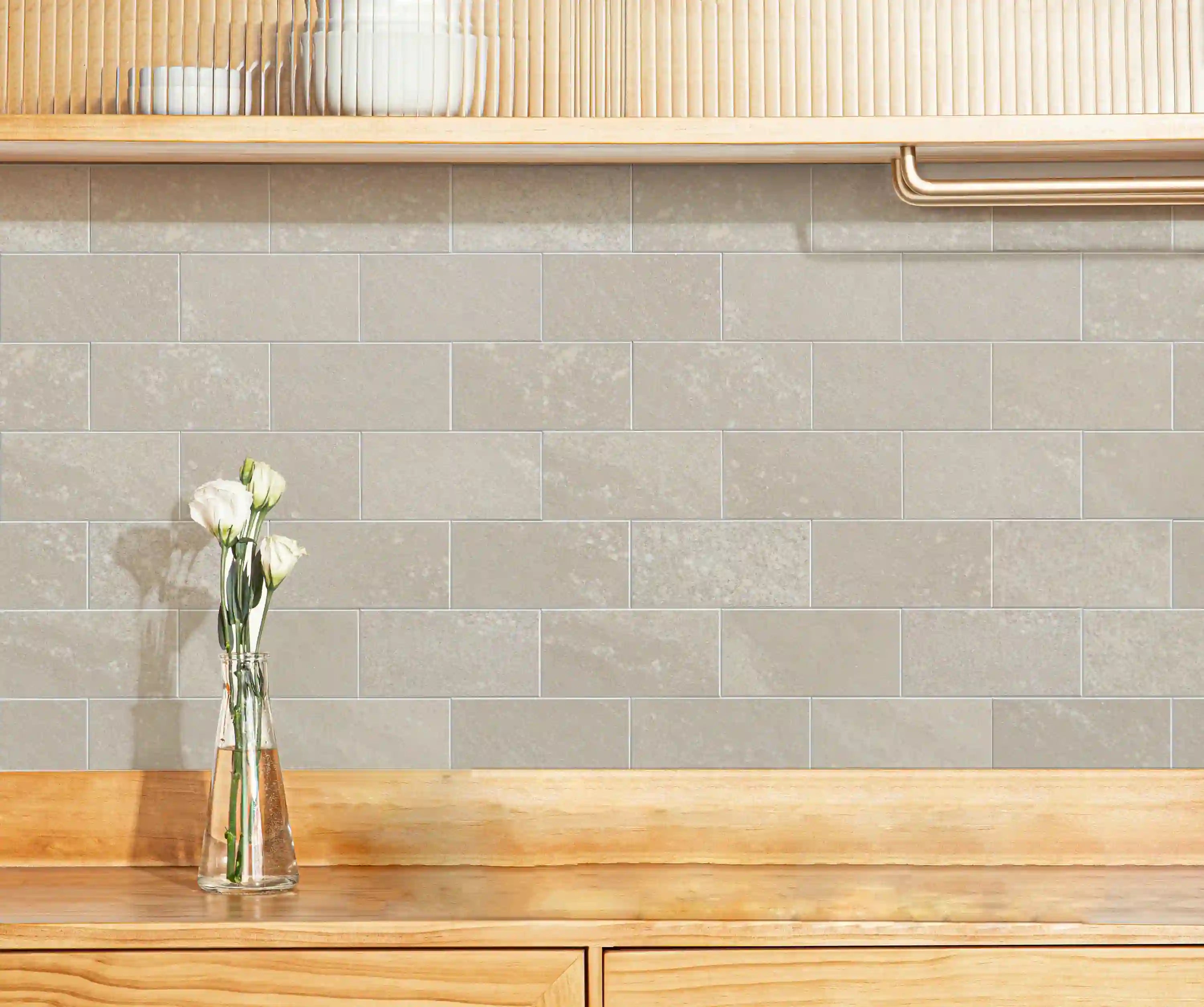 beige-peel-and-stick-subway-tiles-in-kitchen