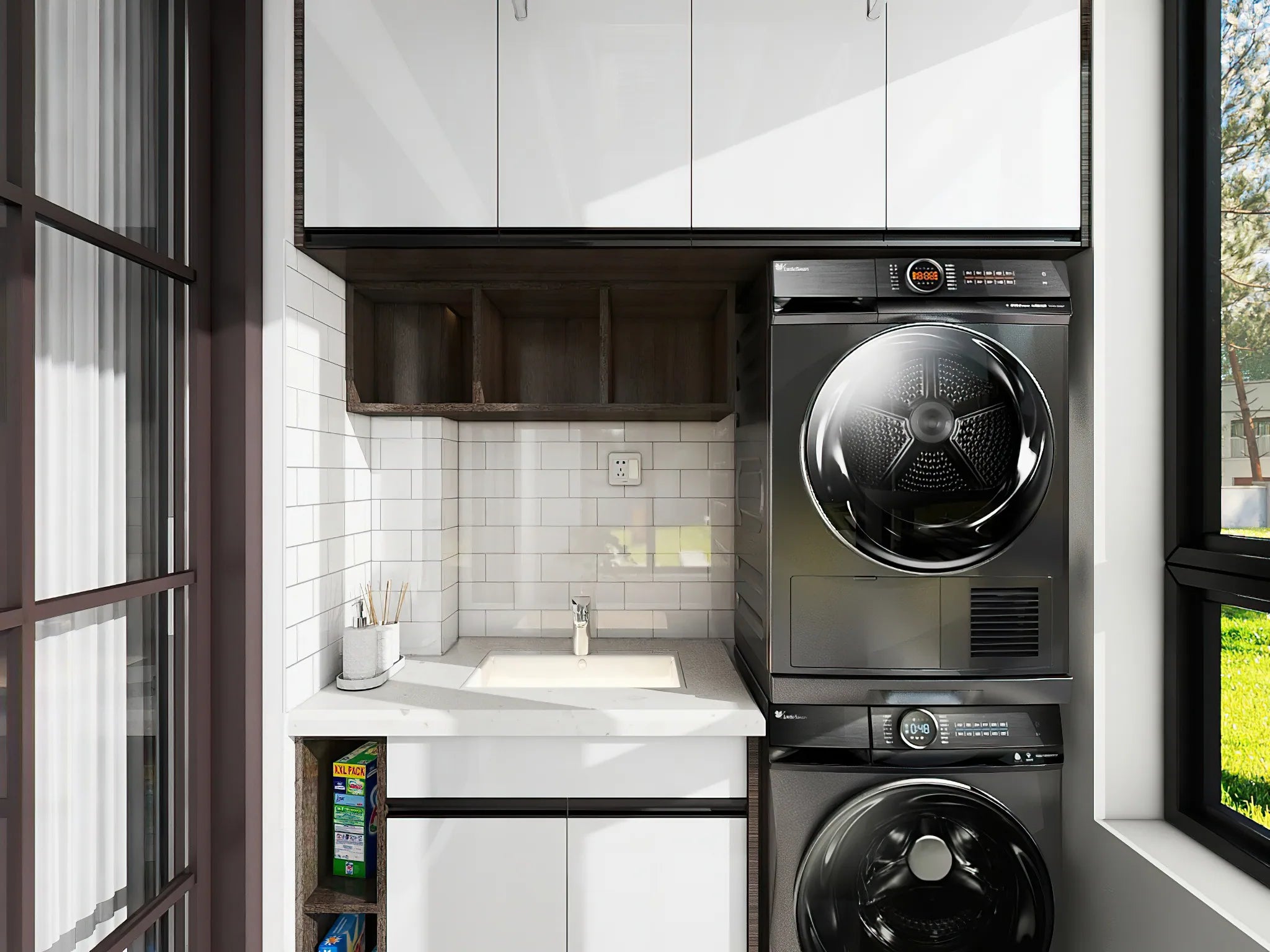  Pure-White-Peel-and-Stick-Subway-Tiles-in-Laundry-Room