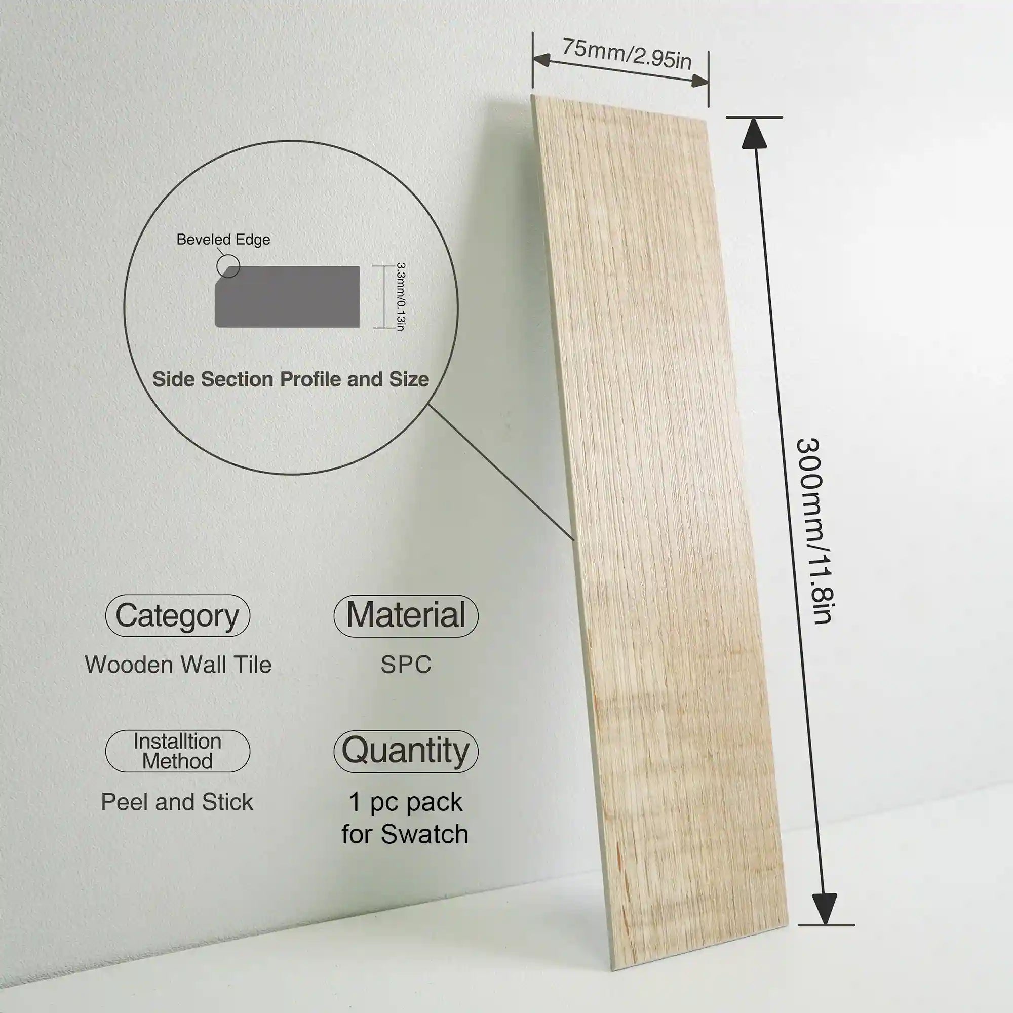 COLAMO Burlywood Azulejos con apariencia de madera desgastada Protectores contra salpicaduras para despegar y pegar con apariencia de granero recuperados a prueba de agua 